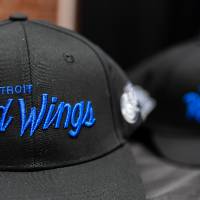 Co-branded Red Wings and GVSU Lakers hat.